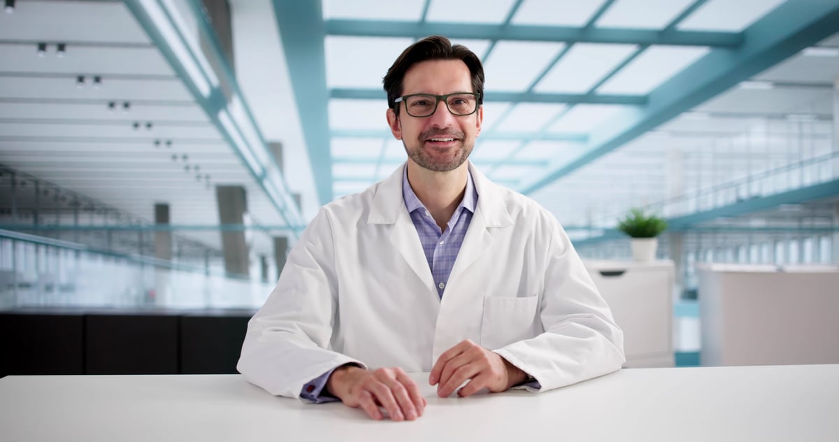 Smiling Male Physician